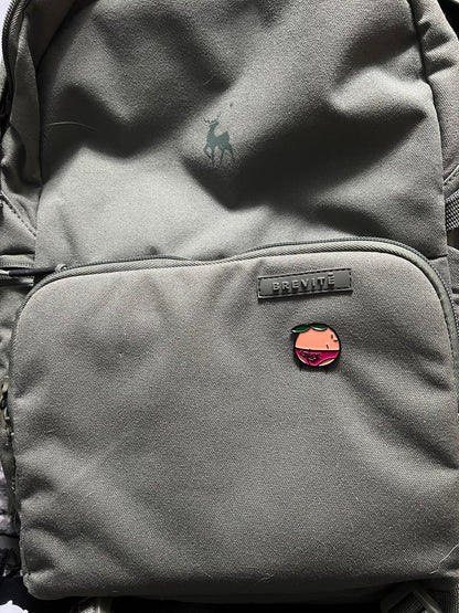 Peachy Buns Juicy Enamel Pin