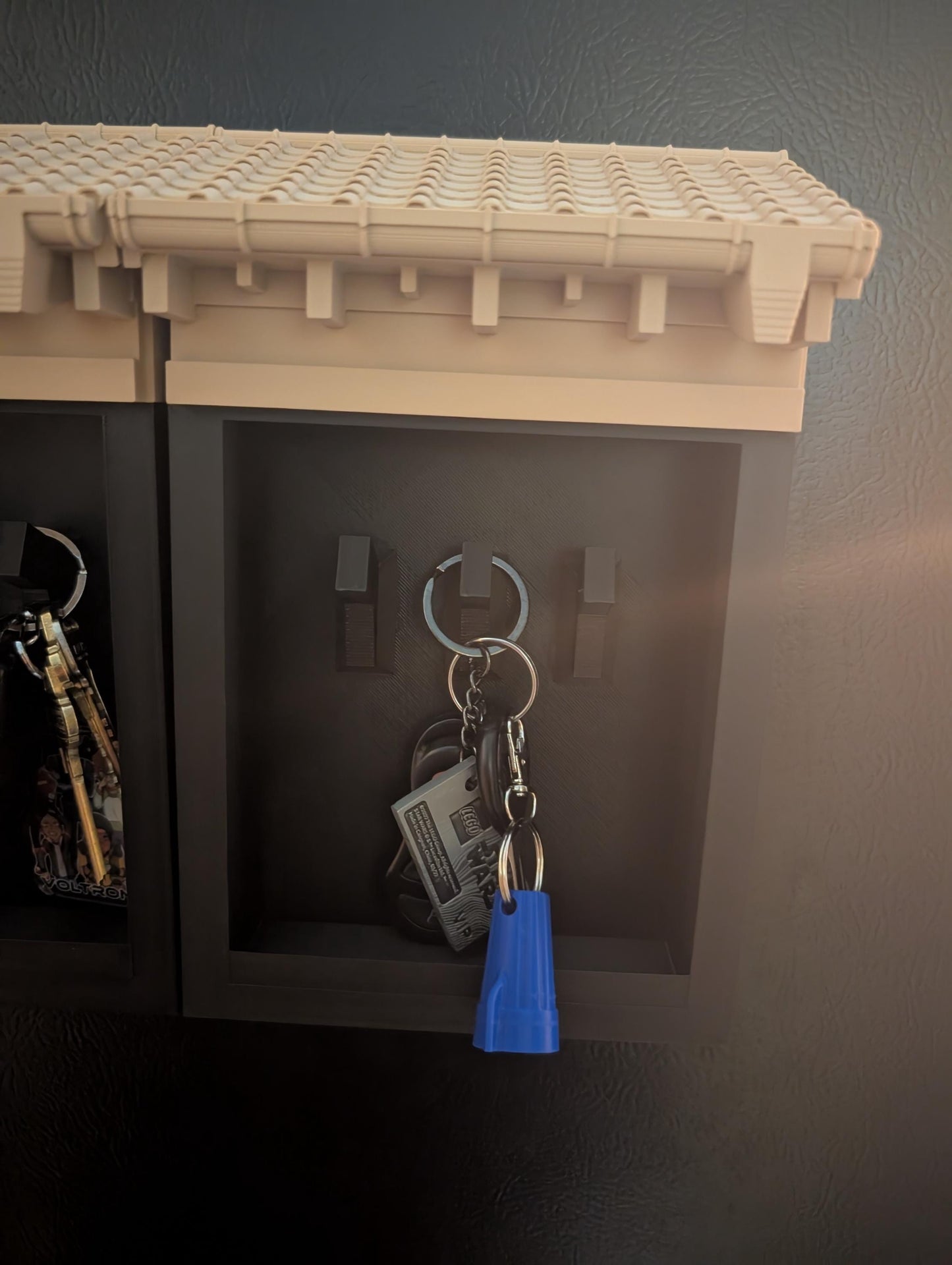 Winged Wire Connector Keychain