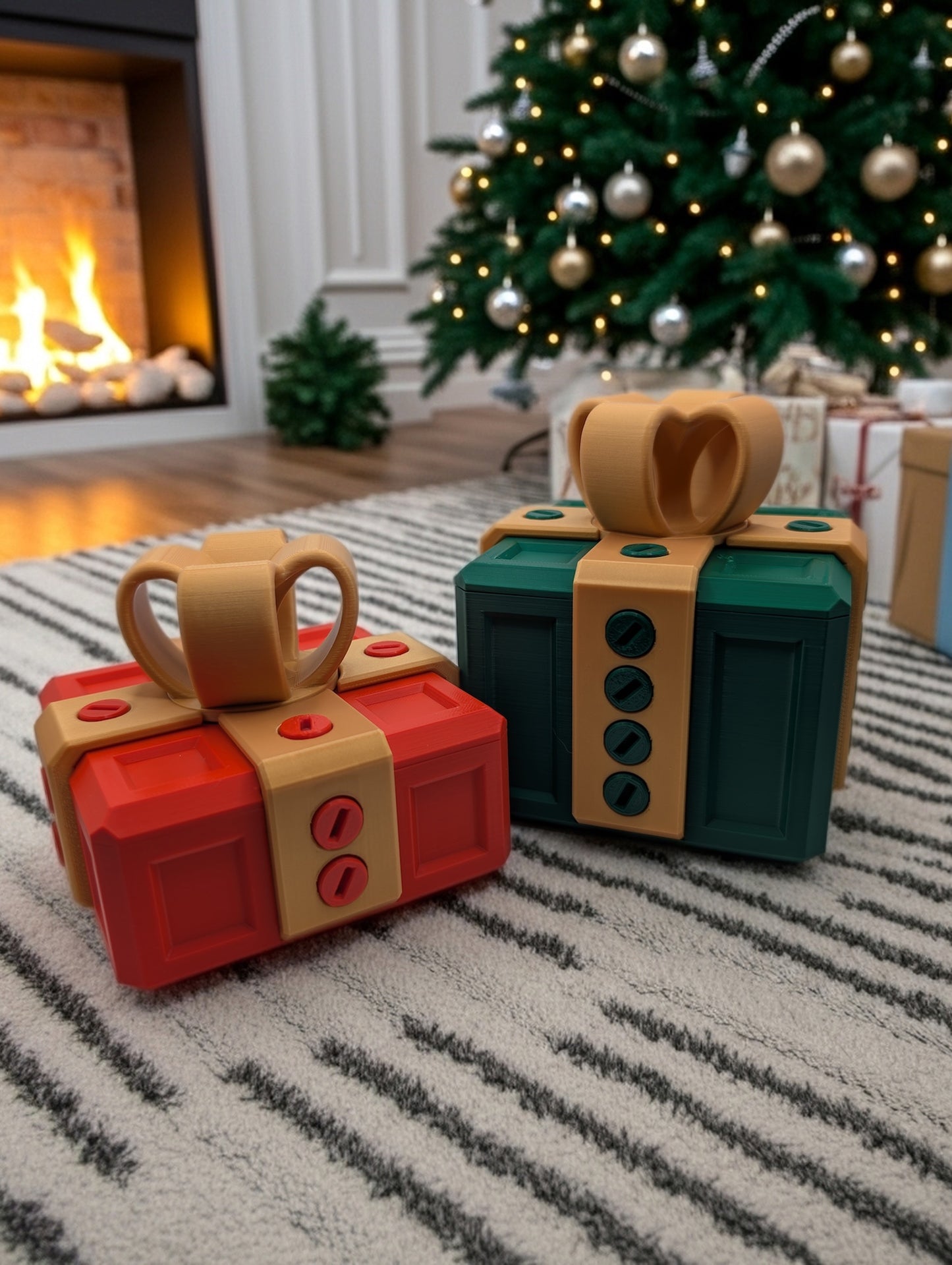 Locking Gift Box: Puzzle Present